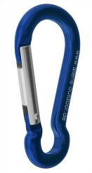Mini 8 Zubehörkarabiner - Materialkarabiner blau