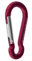 Mini 8 Zubehörkarabiner - Materialkarabiner rot
