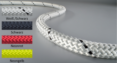 Ultrastatic 11,0 mm - Statikseil weiß/schwarz