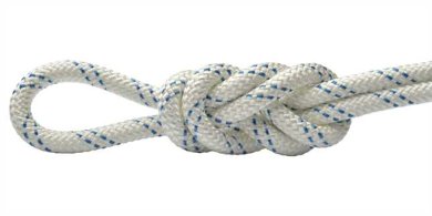 Patron 10,0 mm - Statikseil weiß/blau