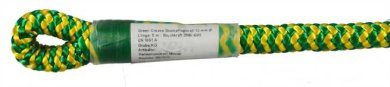 Baumkletterseil 12,0 mm (einseitiger Spleiß) - Statikseil 45 Meter | Green Crease