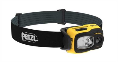 Swift RL (1100 Lumen) -  Stirnlampe schwarz/gelb