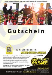 GESCHENKGUTSCHEIN - KLETTER-SPEZIAL-LADEN.DE 