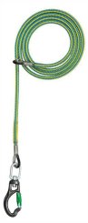 Super Flex Sidewinder 12,7 mm - Stahlhalteseil/Verbindungsmittel gelb/blau | 3 Meter