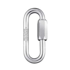 Maillon Oval GO (6mm, verzinkt) - Schraubglied 