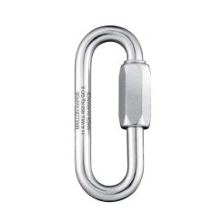 Maillon Oval GO (3mm verzinkt) - Schraubglied 