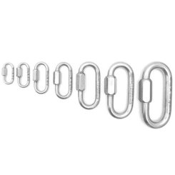 Quick Link Oval (INOX / Edelstahl) - Schraubglied 8 mm
