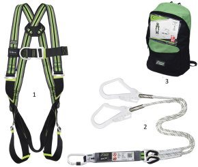 Kratos Set für Stahlbau und Kranausleger - Absturzsicherungs-Set 