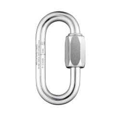 Maillon Oval (7mm, INOX / Edelstahl) - Schraubglied 