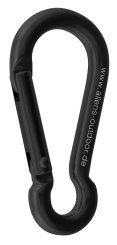 Mini 6 Zubehörkarabiner - Materialkarabiner schwarz