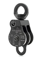 Omni Block 1.5" - Umlenkrolle mit integriertem Wirbel black | double