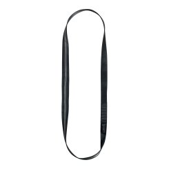 Open Sling 25 mm (33 kN) - Rundschlinge / Bandschlinge MAX - QR-Code 60 cm | schwarz