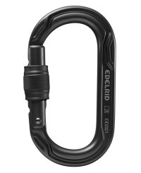 Oval Power 2500 Screw - Karabiner night