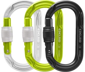 Oval Power 2500 Screw - Karabiner 