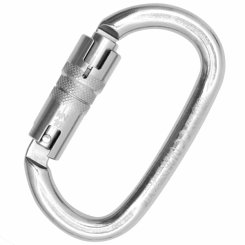 Ovalone Inox - Edelstahlkarabiner 