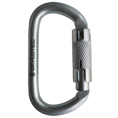 OVALSTEEL TRI - Stahlkarabiner 