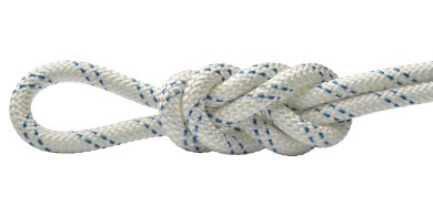 Patron 10,0 mm - Statikseil weiß/blau