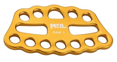 Paw - Riggingplatte Größe L | gelb