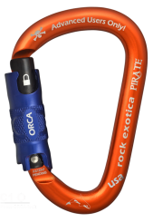 Pirate - Alukarabiner orange | Orca
