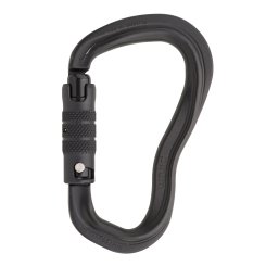PIRUM ID 3-Wege-Autolock - Aluminiumkarabiner schwarz
