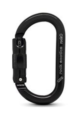 rockO - Karabiner black | Automatik-Lock