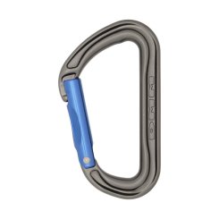 Shadow Straight Gate - Alukarabiner silver