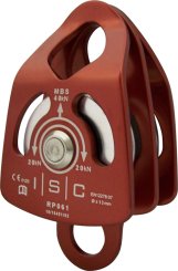 Small Double Pulley RP061 - Umlenkrolle mit Lasche (UK) 