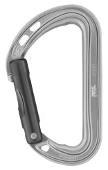Spirit Straight - Alukarabiner grau