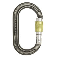 Ultra O - Alukarabiner Screw-Lock | silver