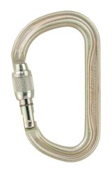 Vulcan - Stahlkarabiner Screw-Lock | gold