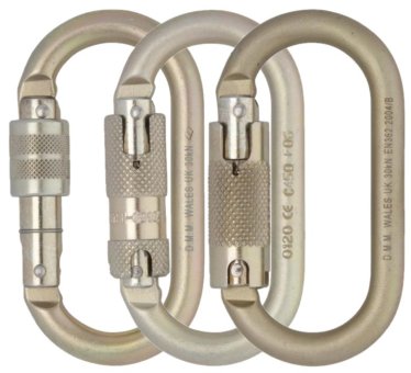 10mm Steel Oval - Karabiner 