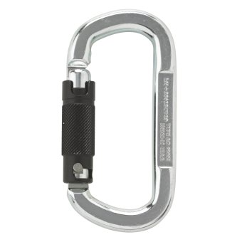 ASYMM OVAL - Stahlkarabiner Tri-Lock
