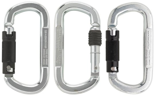 ASYMM OVAL - Stahlkarabiner 