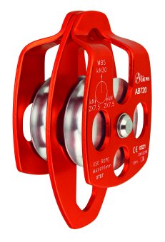 Big Double Pulley (30 kN) - Umlenkrolle orange