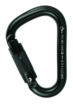 HMS Classic Twistlock - Alukarabiner Twist-Lock | schwarz
