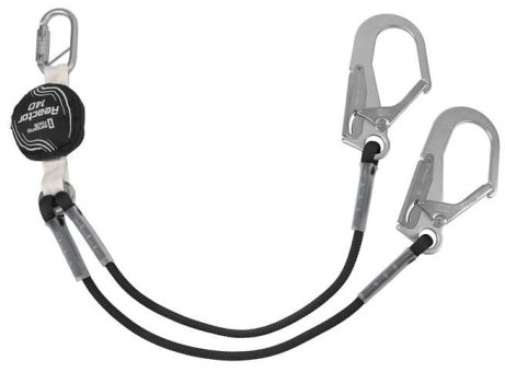Reactor Rope 140 Y (2 x K343 / 1 x K4053ZPRP) - Falldämpfer mit Verbindungsmittel 85 cm | schwarz