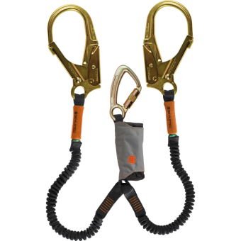 Skysafe Pro Flex Y (FS 90 ST ANSI / KOBRA TRI) - doppeltes Verbindungsmittel mit Falldämpfer 