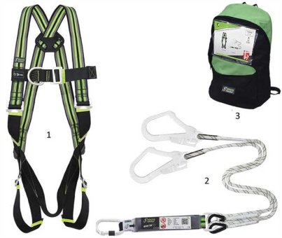 Kratos Set für Stahlbau und Kranausleger - Absturzsicherungs-Set 