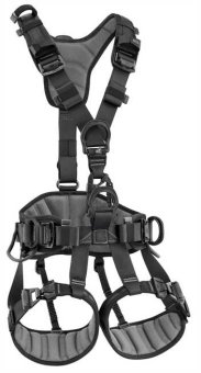 Avao Fast (internationale Ausführung) - Industrieklettergurt Größe 1 | schwarz