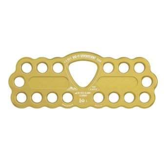 RIG-IT seven2eight (60 kN) - Riggingplatte gelb