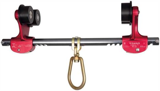 IB-Roller - Traversenanker / Trägerklemme mit Rollen 