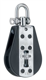 Midrange Hexaratchet 76 mm - Einfachblock mit Wirbel und Rücklaufsperre 