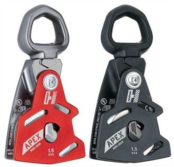 Apex 1.5 Single - Umlenkrolle mit integriertem Wirbel 