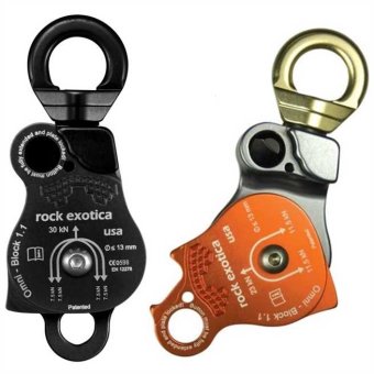 Omni Block 1.1" - Umlenkrolle mit integriertem Wirbel 