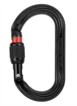 Oxan - Stahlkarabiner Screw-Lock | schwarz