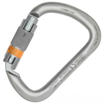 I-X-Large Carbon Auto Block - Stahlkarabiner mit NFC-Chip 