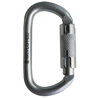OVALSTEEL TRI - Stahlkarabiner 