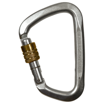 Large Steel - Stahlkarabiner Screw-Lock