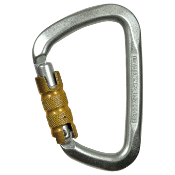 Large Steel - Stahlkarabiner 