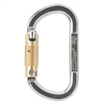 ASYMM OVAL XL - Stahlkarabiner Tri-Lock